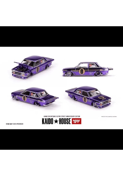 Mini Gt 1/64 Kaido House Datsun 510 Pro Street Anniversary Edition Khmg138