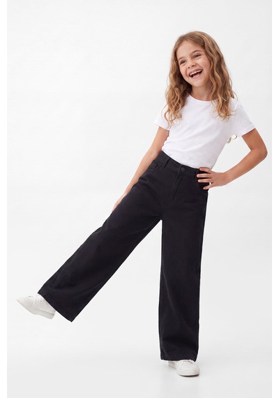 Joy Kids Kız Çocuk Palazzo Basic Pantolon 13-17yaş Siyah