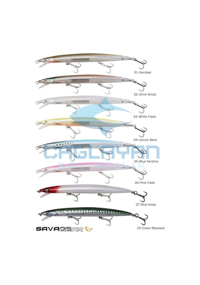 Savage Gear Sandeel Jerk Minnow 145 14G Suni Yem 04-Lemon Back