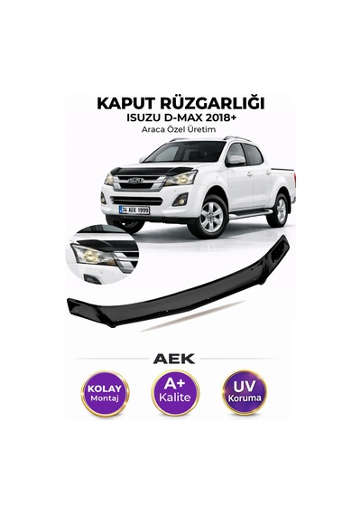 Isuzu D-max Kaput Rüzgarlığı 2018