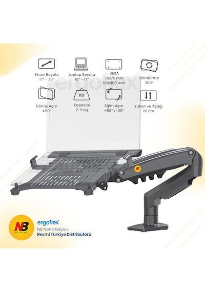Nb Ergonomic Nb F80-fp 10-17inch Laptop Standı