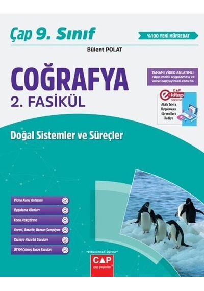 Çap 9. Sınıf Coğrafya Seti Çap Yayınları