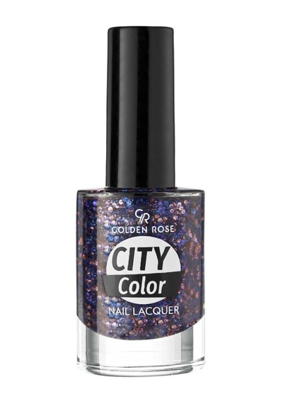 City Nail Lacquer Glitter No: 111 - Işıltılı Ve Uzun Süre Kalıcı Oje 10.2 Ml