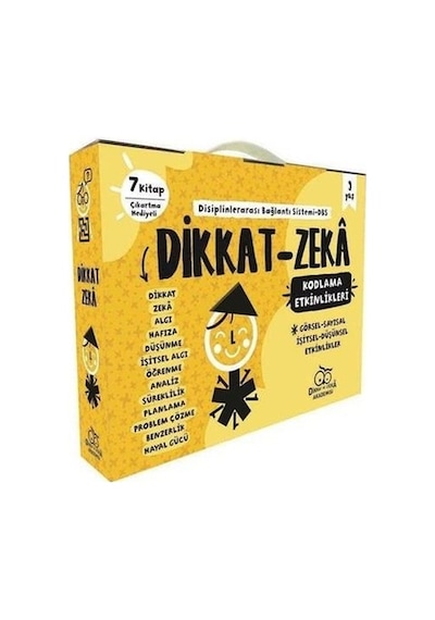 3.Sınıf Dikkat ve Zeka Set 9 Yaş 7 Kitap - Dikkat ve Zeka Aka