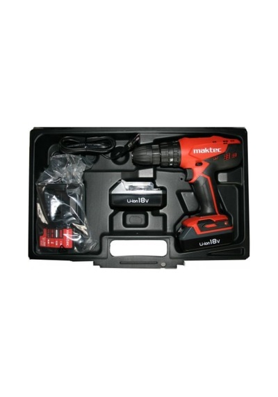 Maktec MT081E 18V 1.1 Ah Li-ion Çift Akülü Darbeli Matkap Vidalama