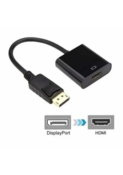 Powermaster Pm-23304 10 Cm Display Port Erkek To Hdmı Dişi Çevirici Kablo