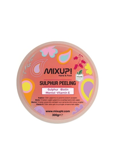 Hand Ve Foot Sulphur Biotin, Menthol Peeling 300 Gr