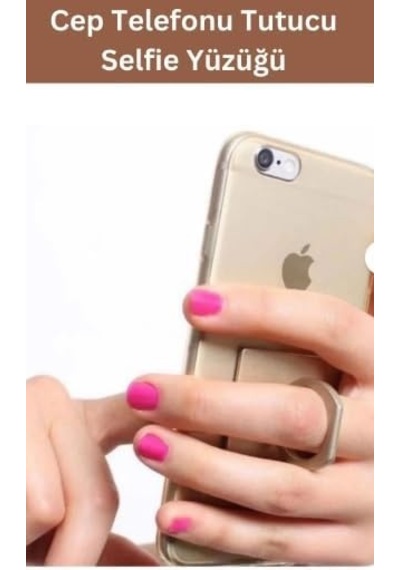 Telefon Tutucu Yüzük Stand, Metal Selfie Yüzüğü, Cep Telefonu Selfie Yüzüğü
