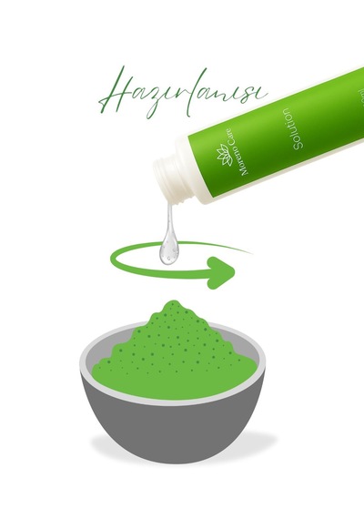 Yosun Peeling Yüz Peelingi Cilt Bakımı Yosun Maskesi Cilt Soyucu Leke Akne 20 Kullanımlık