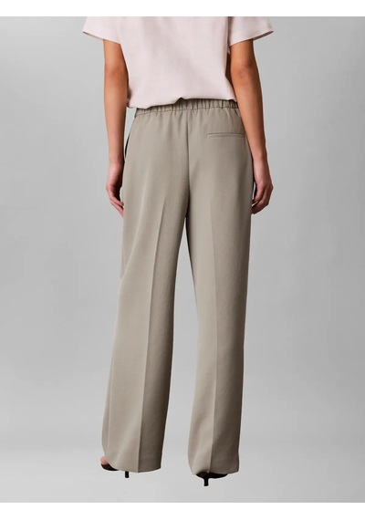 Calvin Klein Casual Twıll Pant, Pez, Xxs Bej Kadın Pantolon