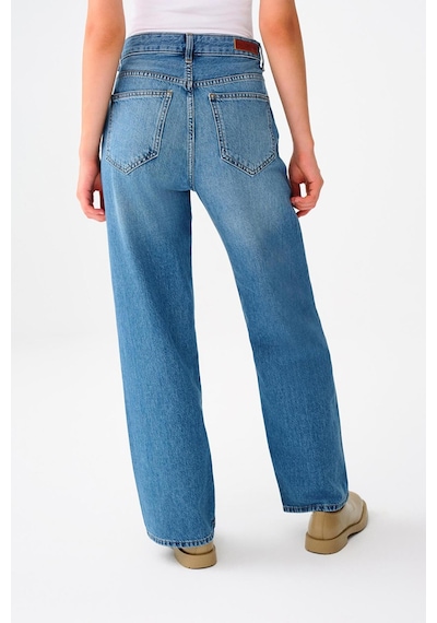 Lf2037069 Kadın Wide Leg Nora Jean Pantolon Denim