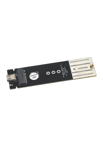 Usb3.2 Gen2 10gbps Type-c - M.2 Nvme & Sata Ngff Ssd Led Dokunmatik Ekranlı Disk Kutusu Dk-ac-dsem6