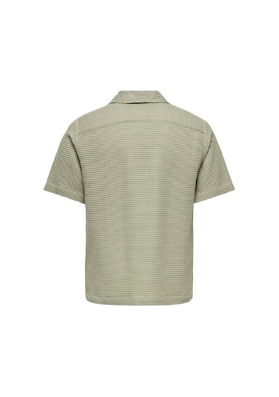 Only & Sons Onssavıer Waffle Ss Shırt 0326 Kahverengi
