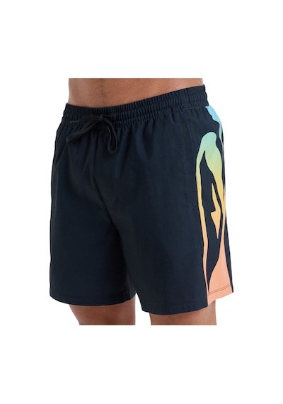 Quıksılver Quiksilver Everyday Holmes Volley 16 Erkek Siyah Volley Short Blkh Çok Renkli