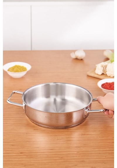 Karaca Grace İndüksiyon Tabanlı Çelik Sahan 20 Cm Karaca Grace İndüksiyon Tabanlı Çelik Sahan 20 Cm
