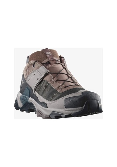 Gore-tex Teknolojili Erkek Çocuk Outdoor Ayakkabısı İle Güvenli Adımlar Açık Gri