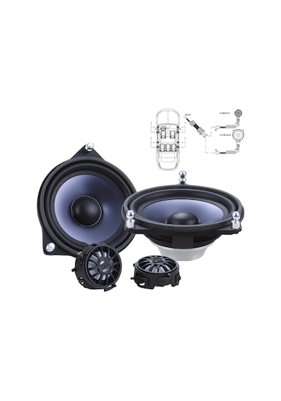 STEG BZ40A 10CM HOPARLÖR SİSTEMİ UPGRADE AUDIO Mercedes Benz