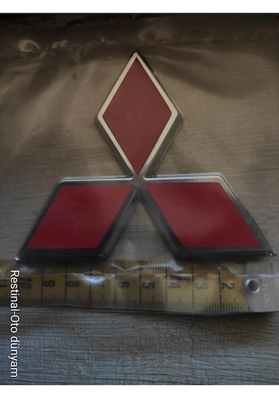 Mitsubishi Lancer 2008-2017 Bagaj Arma Logo 10 Cm Bantlı Outlander Asx Uyumlu Oto Aksesuar