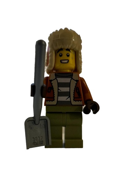 Orjinal Lego Minifigür Kürekli Adam