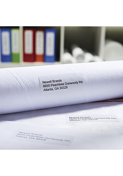 Labelwriter Etiket Yazıcıları Için Lw Büyük Posta Adresi Etiketleri Beyaz 1-4 10'' X 3-1 2'' Büyük 260'lık 2 Rul