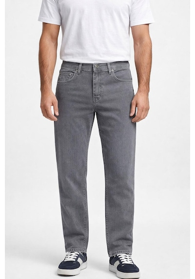 Captiva Regular Fit Likralı Erkek Jean Pantolon 7570 Gri