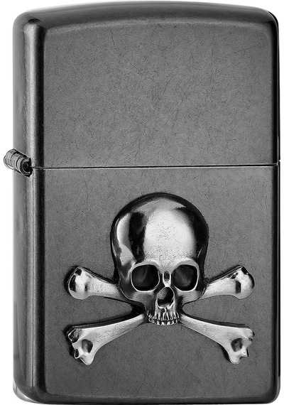 Zippo 28378 Skull & Bones Çakmak