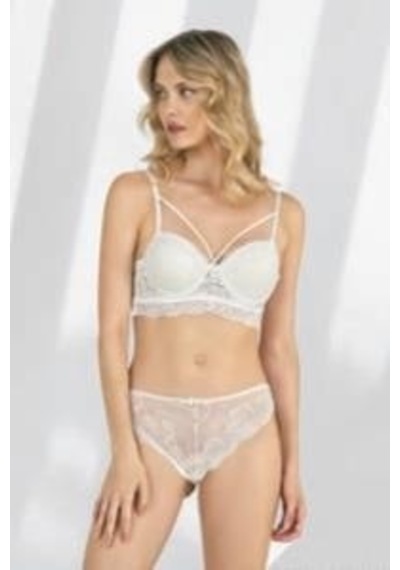 Fabony Bayan Dantelli Bralet Destekli Sütyen Külot Takımı 4210 001