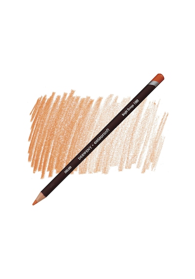 Derwent Coloursoft Pencil Yumuşak Kuruboya Kalemi C080 Bright Orange