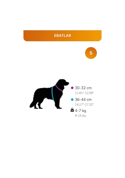 Kediler Ve Köpekler İçin Rahat, Dayanıklı Göğüs Tasması S Mor