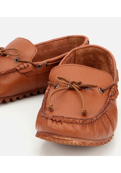 Hotiç Erkek Deri Taba Esnek Tabanlı Günlük Loafer 02ayh302740a370 Taba