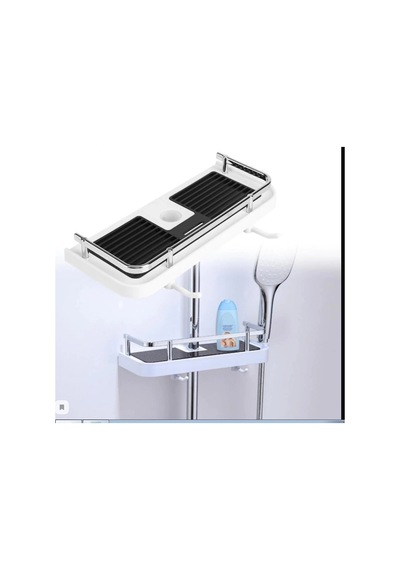 Banyo Duş Rafı Şampuanlık Sabunluk Organizer Renkli