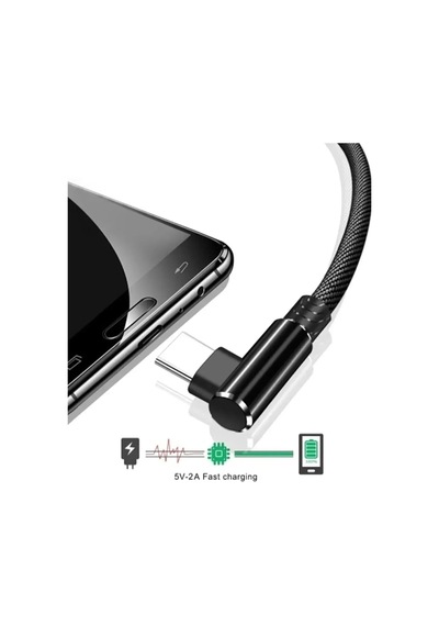 3 Metre Type-c Şarj Kablosu 3m 3 Amper Hızlı Usb - Type C Standart
