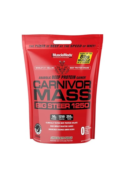 Musclemeds Beef Protein Carnivor Mass Anabolic Gainer 6720 G