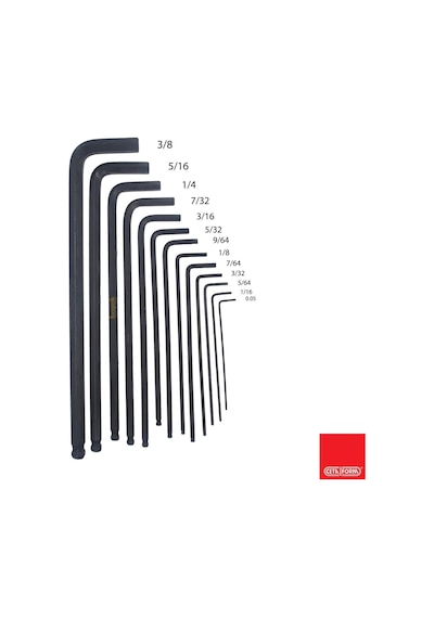 Ceta Form 13 Parça Topbaşlı Inch Allen Takımı Uzun Tip Lt13/900af