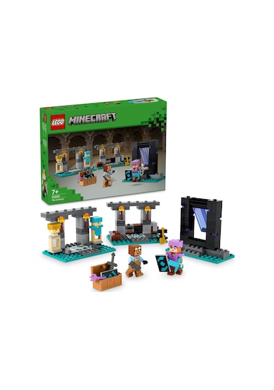 LEGO® Minecraft Cephanelik 21252 7 Yaş ve Üzeri Oyun Severler için Yaratıcı Oyuncak Yapım Seti - 203 Parça
