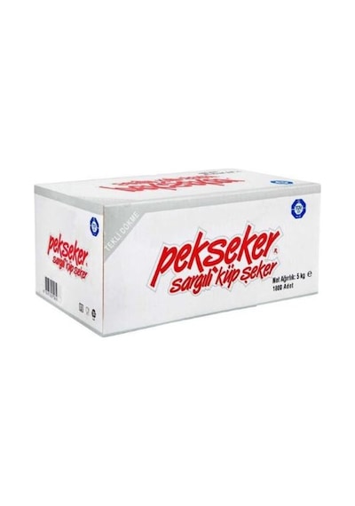 Pekşeker Tek Sargılı Küp Şeker 5 KG