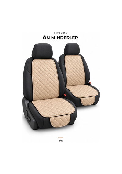 Trobus Honda City 2014-2020 Kapitone Minder 7'li Bej