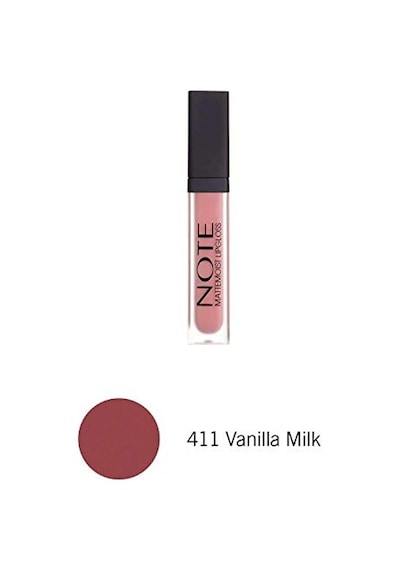 Cosmetics Mattemoist Lipgloss 411 Vanilla Milk Yarı Mat Saten Bitişli Likit Ruj - Nude Diğer