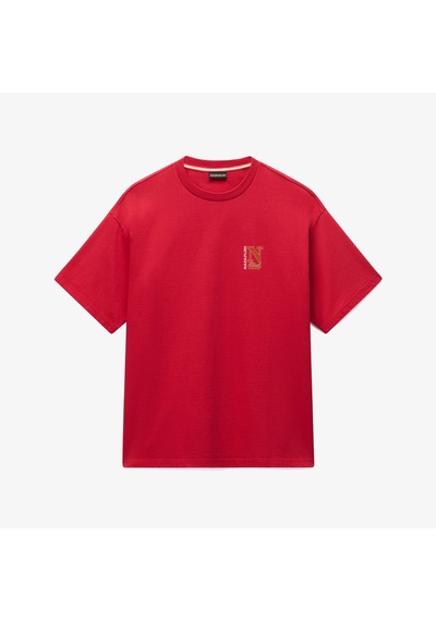 Napapijri S-fluorite Erkek Kırmızı T-shirt Np0a4g2fraq1 2800278
