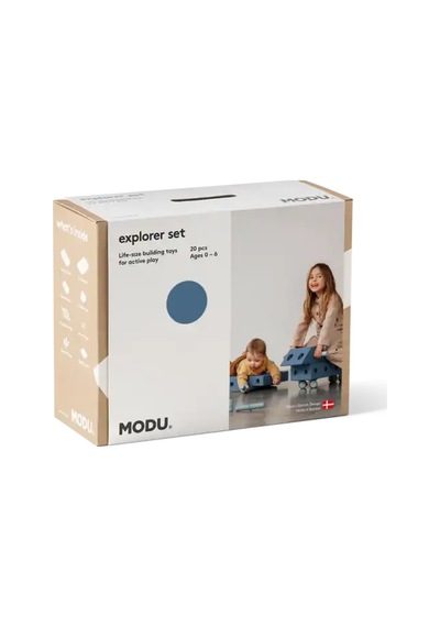 Modu Explorer Set - Koyu Mavi Gök Mavisi M-set-exp-db-sb