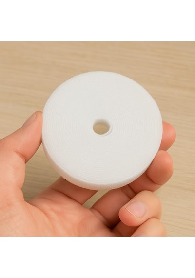 Cırt Cırt Sabitleyici Kablo Düzenleyici - 5 Metre X 1cm Kolay Kullanım, Bahçe Ve Ev İçin Prat