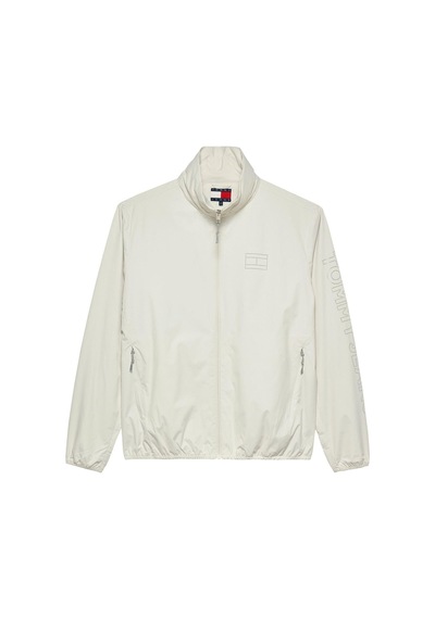 Tommy Hilfiger Tjm Perforated Logo Erkek Beyaz Rüzgarlık-8384 Beyaz