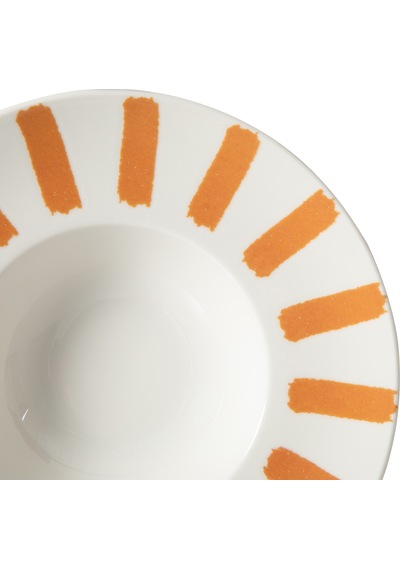 Mudo Home Padova Makarna Tabağı - Turuncu 29cm Diğer