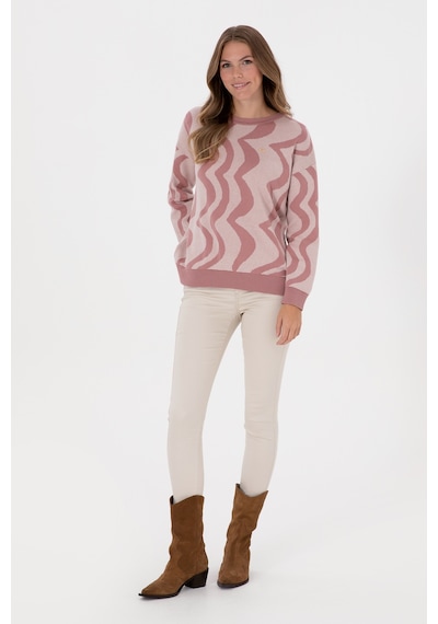 U.S. Polo Assn. Kadın Orkide Bisiklet Yaka Kazak 50308899-VR221