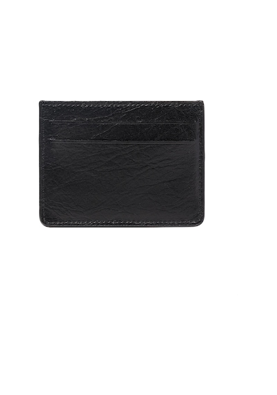 Siyah Cüzdan & Kartlık Unisex 868 Grande Deri Cüzdan Kartlık