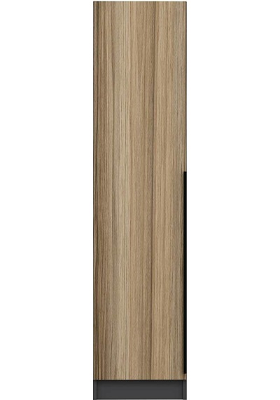 Minar Kale 1 Kapaklı Dolap Antrasit - Dore Plus 190cm Çok Renkli