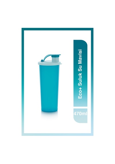 Tupperware Eco+ Suluk 470 ML Su Mavisi