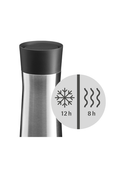Wmf Impulse Termos Bardak, 350 Ml, Otomatik Kapaklı, 360 İçim Özellikli, Seyahat Kahve Bardağı, İçe Sku: Smg8690010220042 Açık