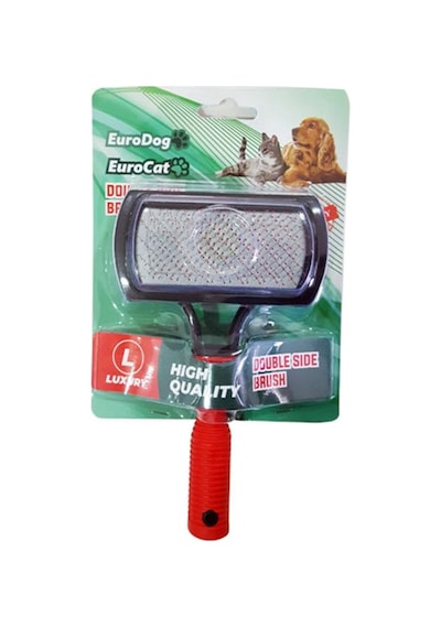 EuroDog&Cat Çift Taraflı Kedi ve Köpek Fırçası 16,5 CM