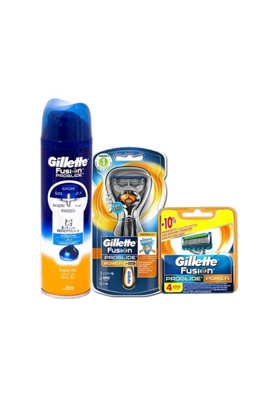 Gillette Fusion Proglide Pow.flexball Tıraş Makinesi +5 Yedek+jel